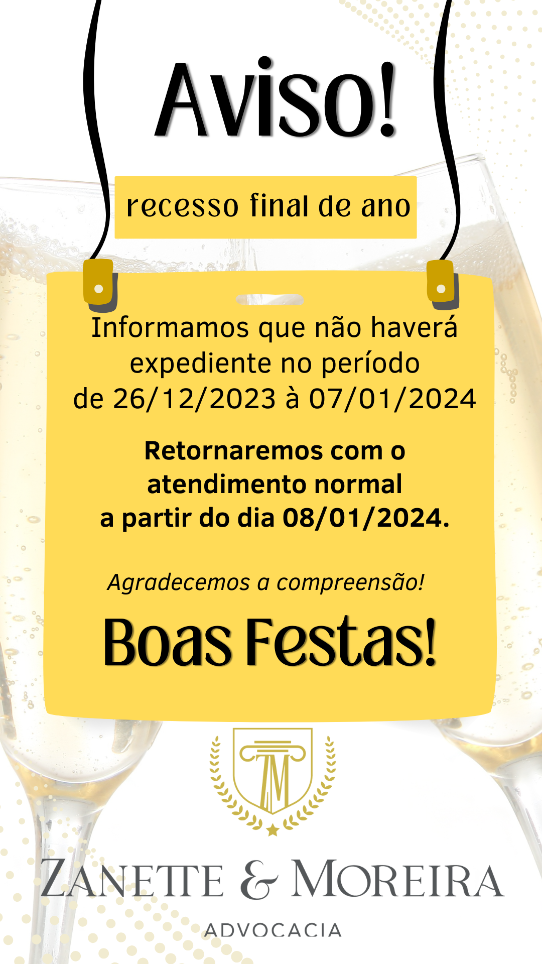 Aviso Recesso